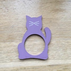 Rond de serviette chat...