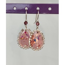 Boucles d'oreilles résine...
