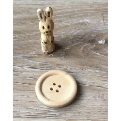 Sculptures lapin en bois 5cm