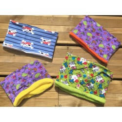 Snood cache cou enfant polaire