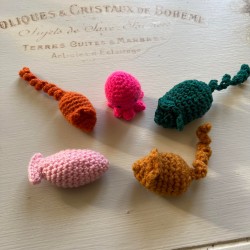 Petits animaux en crochet :...