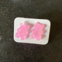 Boucles d'oreilles ourson...