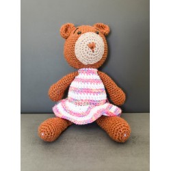 Ourson amigurumi crochet 30 cm