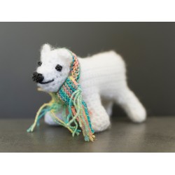 ours blanc amigurumi...