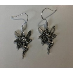 Boucles d'oreilles fée