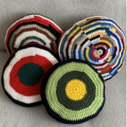 Coussins en crochet