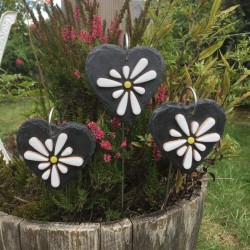 Marguerites en céramique...