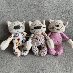 Peluche doudou Chat