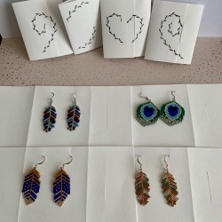 Boucles d'oreilles en...