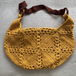 Sac en tricot couleur...