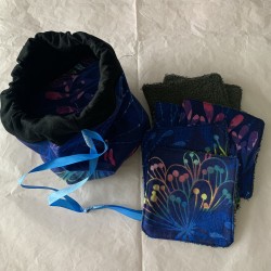 Lot de 12 lingettes et son...