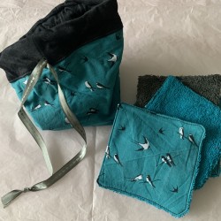 Lot de 11 lingettes et son...