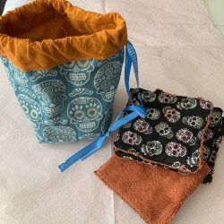 Lot de 10 lingettes et son...