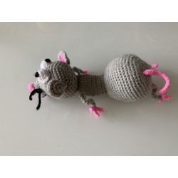 Souris cale porte en crochet