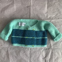 Gilet en tricot FAIT MAIN -...