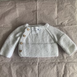 Gilet en tricot FAIT MAIN -...