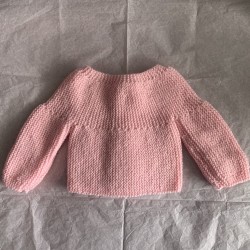 Gilet en tricot FAIT MAIN -...