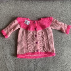 6-9 mois - Gilet en tricot...